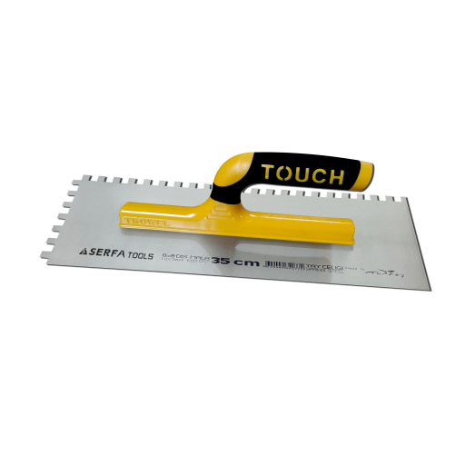 35 cm Açık Touch 8x8 Dişli Mala / Paslanmaz